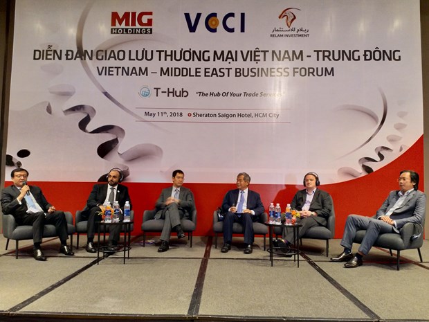 越南与中东地区加强贸易投资合作 hinh anh 1