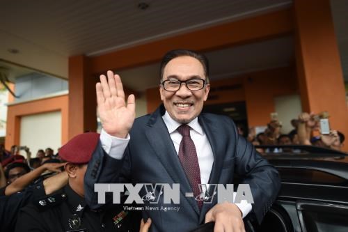 马来西亚前副总理安华•依布拉欣获释 hinh anh 1