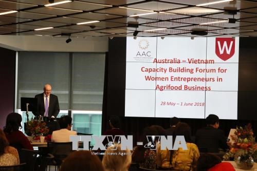 澳大利亚-越南论坛—提高女企业家能力的平台 hinh anh 1