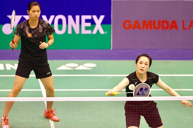 2018年越南国际羽毛球公开赛吸引400名运动员参加 hinh anh 1