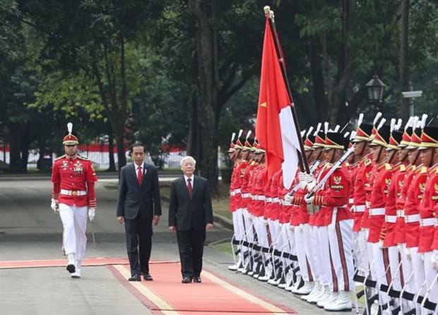 印度尼西亚独立日73周年：为越印尼友谊注入新活力 hinh anh 1