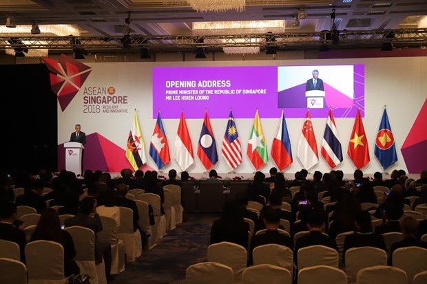 第50届东盟经济部长会议今日在新加坡拉开序幕 hinh anh 1
