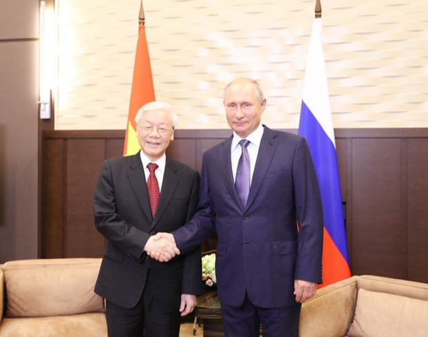 越南与俄罗斯发表联合声明 hinh anh 1