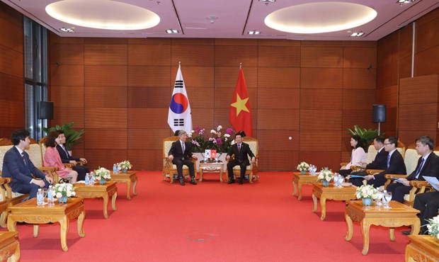 ASOSAI 14：越南与韩国共商联合审计计划 hinh anh 2