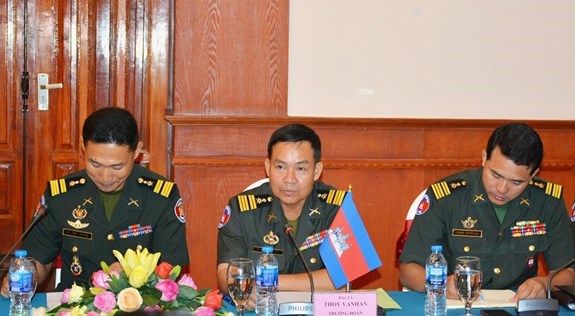 越柬两国促进青年军官交流合作 hinh anh 2
