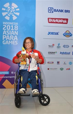 2018年亚残运会：游泳运动员阮成忠为越南队夺得首枚金牌 hinh anh 2