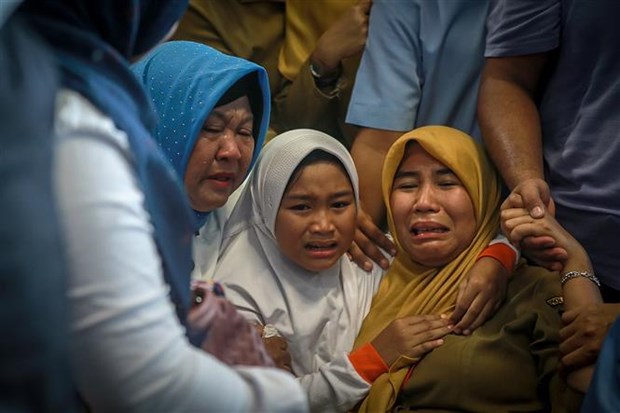 印尼客机坠海事件：初步报告机上无越南公民 救援工作正在抓紧展开 hinh anh 2