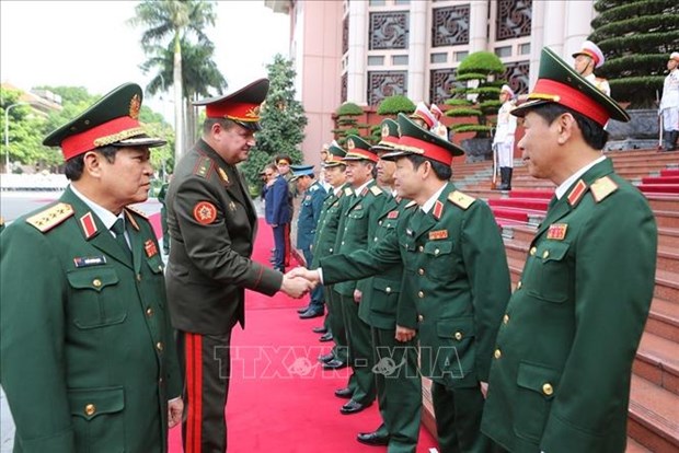 白俄罗斯国防部长开始对越南进行正式访问 hinh anh 2