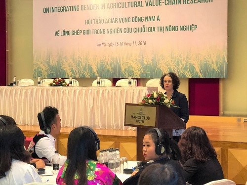 促进越南农业研究领域的性别平等和社会融合 hinh anh 1
