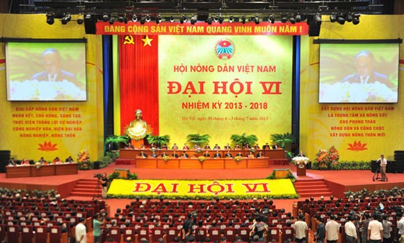 第七届越南农民协会全国代表大会今日召开 hinh anh 1
