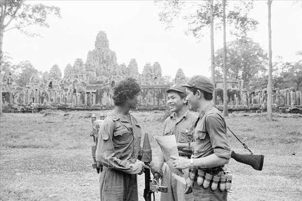 柬埔寨推翻种族灭绝制度40年：有效履行国际义务、有力维护祖国领土主权 hinh anh 2