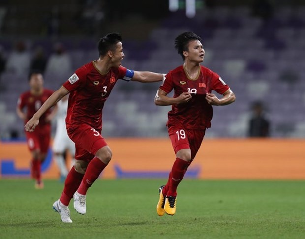 2019年阿联酋亚洲杯小组赛：越南队击败也门队 夺得D组第三名 hinh anh 1