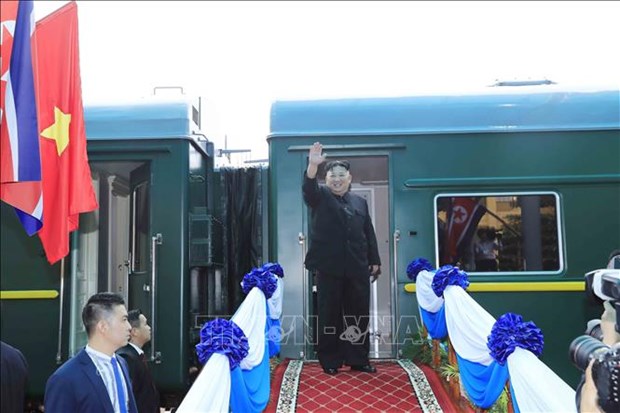 朝鲜最高领导人圆满结束对越南进行的正式友好访问 hinh anh 1
