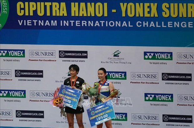 2019年越南羽毛球国际挑战赛：印尼运动员优秀取得良好成绩 hinh anh 1