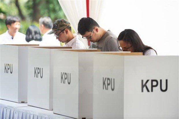印尼总统选举：巴布亚省首府查亚普拉的几个地区投票被迫推迟 hinh anh 1