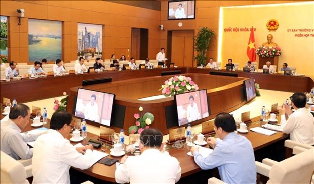 越南国会常务委员会第三十四次会议开幕 hinh anh 1