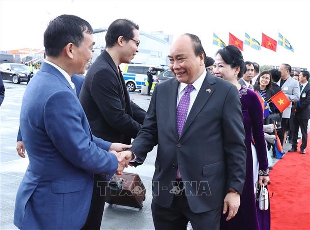 越南政府总理阮春福圆满结束对瑞典的正式访问之旅​ hinh anh 1