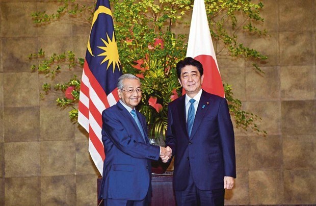 马来西亚与日本一致同意加强合作 确保亚太自由与开放 hinh anh 1