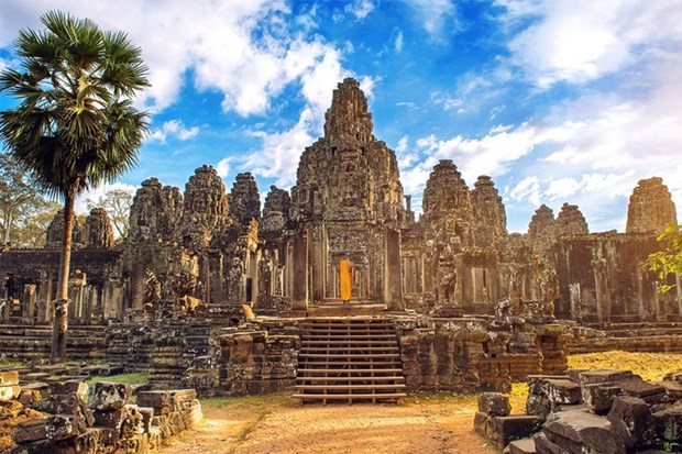 2019年前5月柬埔寨吴哥考古公园接待外国游客下降7.3% hinh anh 1