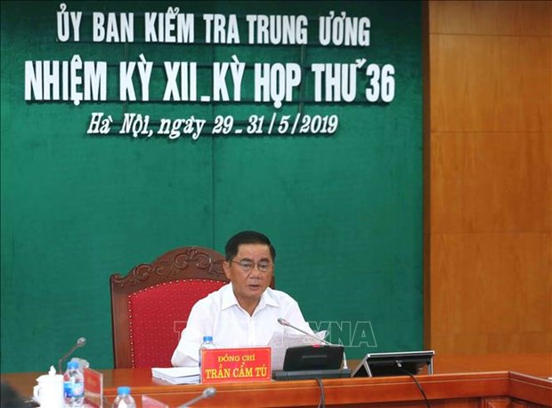 越共中央检查委员会第36次会议：对财政部副部长黄光海给予警告处分 hinh anh 2