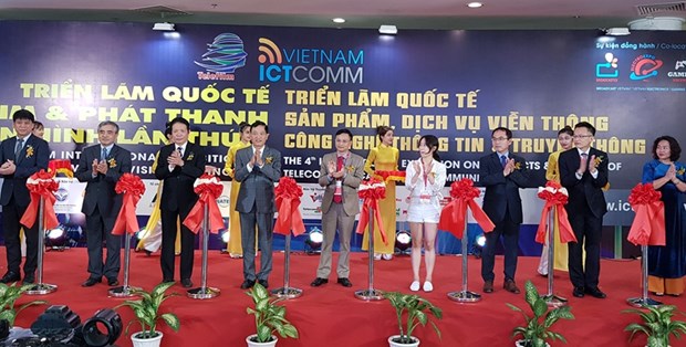 ICT Comm Vietnam和Telefilm Vietnam 吸引的观众人数可达1万人次 hinh anh 1