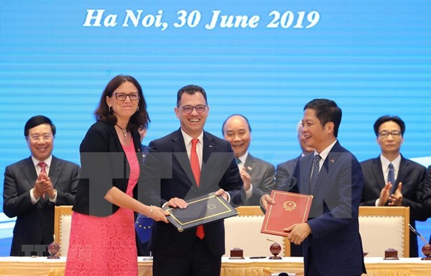 越南—欧盟自贸协定：中国制造业将向越南转移 hinh anh 1