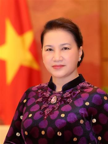 越南国会主席阮氏金银启程对中华人民共和国进行正式访问 hinh anh 1