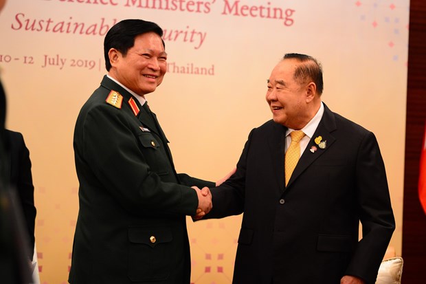 越南国防部部长吴春历高度评价泰国在东盟防务合作中的作用 hinh anh 1
