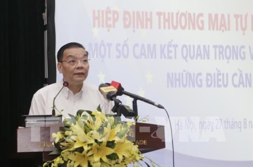 越南科技部与企业同行兑现在EVFTA协定中有关知识产权的承诺 hinh anh 1