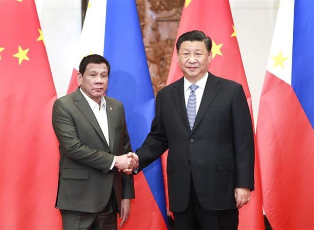 中国与菲律宾加强双边关系 hinh anh 1