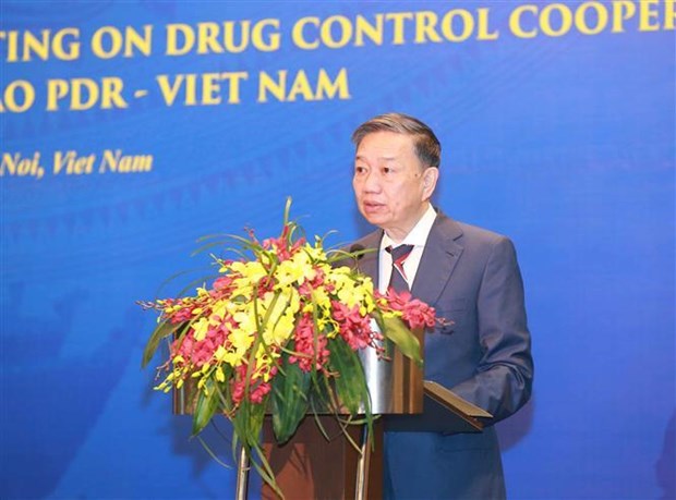 第18届柬老越三国禁毒合作部长级会议在河内举行 hinh anh 2