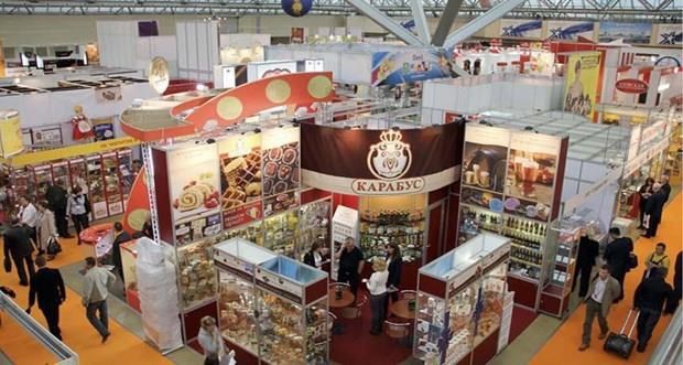 越南企业在2019年俄罗斯食品展推介产品 hinh anh 1