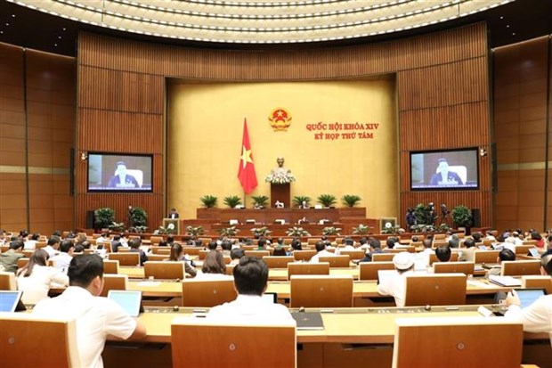 越南第十四届国会第八次会议：集中讨论两部法案 hinh anh 1
