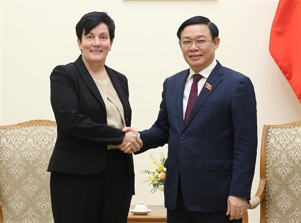 越南政府副总理王廷惠欢迎IFC购买越南商业银行的股份 hinh anh 1