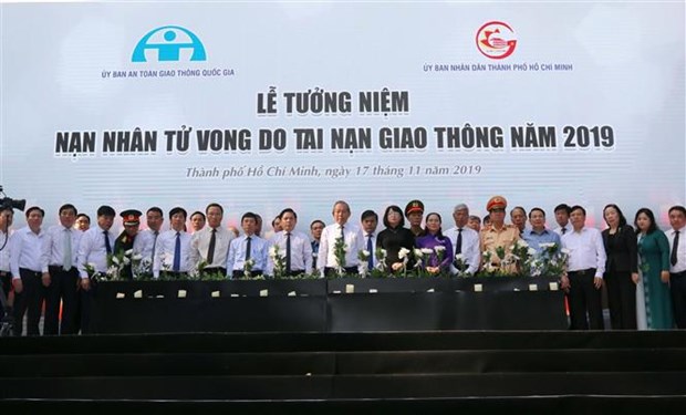 2019年交通事故受害者纪念仪式在胡志明市举行 hinh anh 1