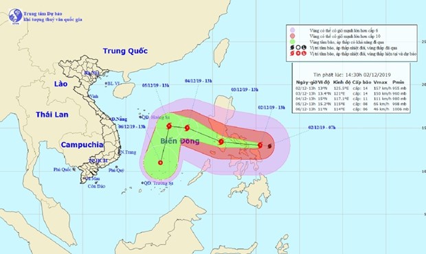 菲律宾马尼拉国际机场受台风“北冕”影响暂时关闭 hinh anh 1