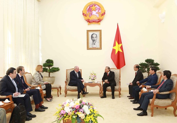 张和平副总理：促进越南和经济合作与发展组织反腐败领域的经验交流 hinh anh 2
