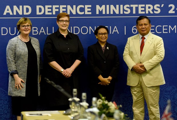澳大利亚和印度尼西亚发表联合声明 对东海局势深表关切 hinh anh 1