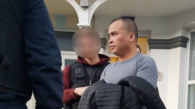 英国警察逮捕涉嫌拐卖越南人口到英国犯罪团伙的对象 hinh anh 1
