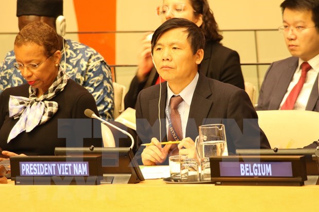 越南支持加强欧洲安全与合作组织与联合国安理会的合作 hinh anh 1