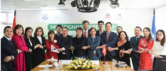 越南企业和韩国企业促进绿色技术发展合作 hinh anh 1
