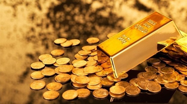 越南国内黄金价格降至4800万越盾以下 hinh anh 1