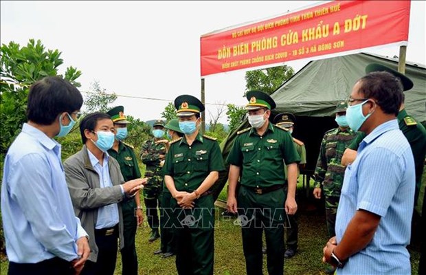越南加强越老边境地区新冠肺炎疫情防疫工作 hinh anh 1