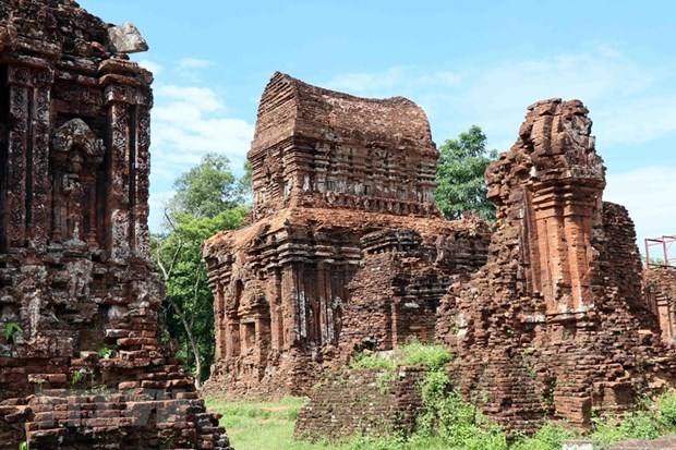 ​印度专家为越南美山世界文化遗产核心区修缮工作提供支持 hinh anh 1