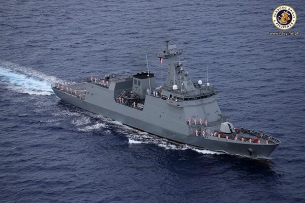 菲律宾海军拥有第一艘导弹护卫舰 hinh anh 1
