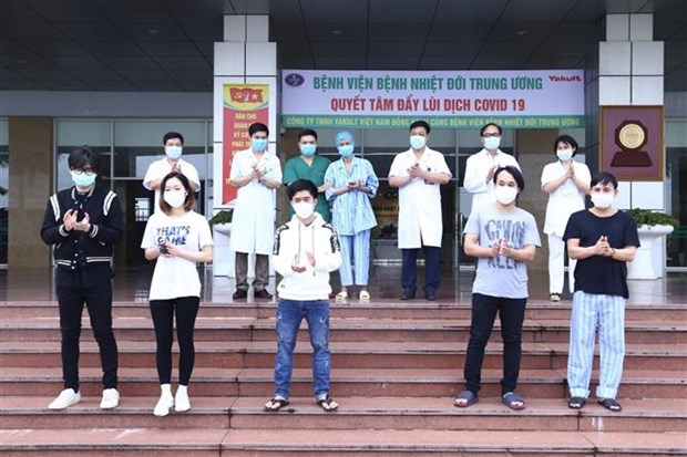 越南新增6例确诊患者治愈 hinh anh 1