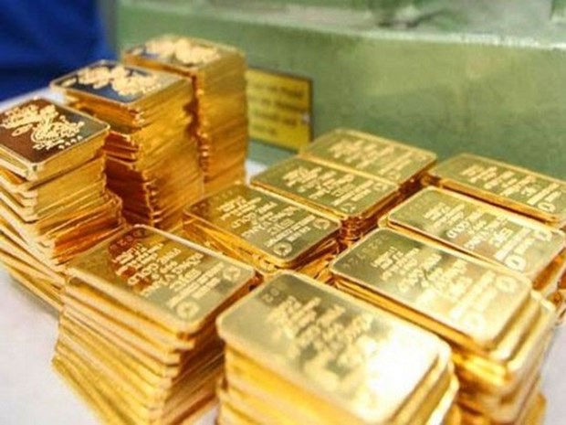 5月28日越南国内黄金价格接近4900万越盾 hinh anh 1