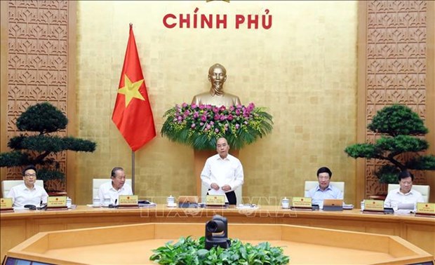 阮春福总理：致力于经济复苏 达到2020年最高目标 hinh anh 1