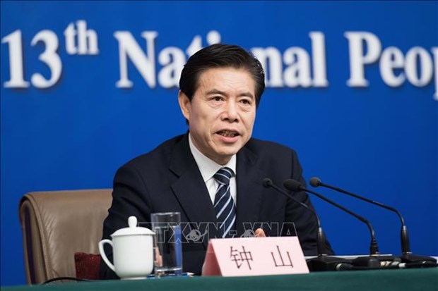 中国呼吁东盟与中日韩合作防疫和发展经济 hinh anh 1