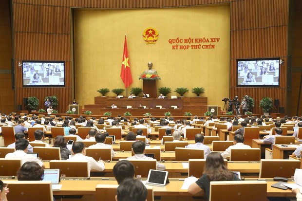 越南第十四届国会第九次会议今日闭幕 hinh anh 1
